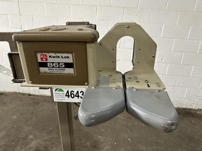Used Kwik Lok 865 Automatic Bag Closer
