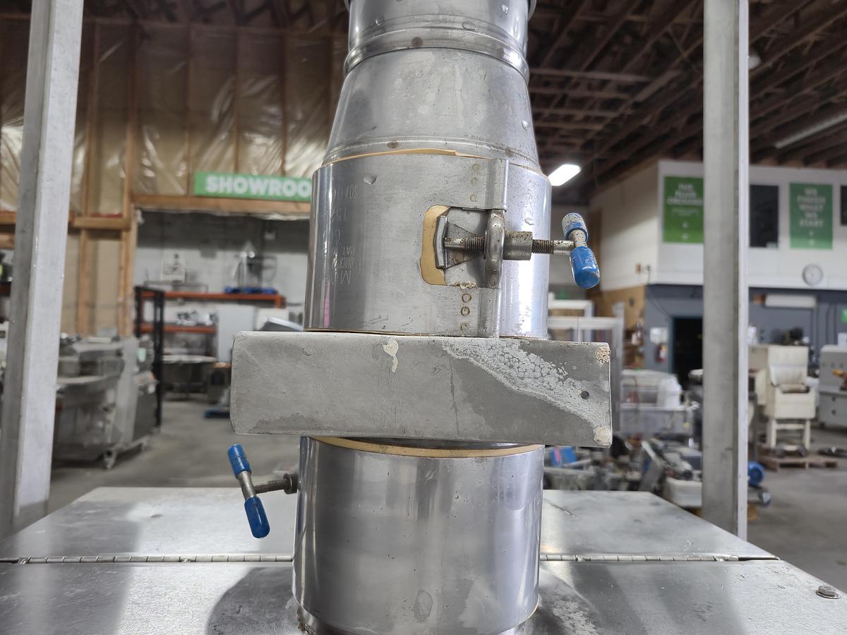 Used  Flexicon Bulk Material Feed Hopper and Intake Station