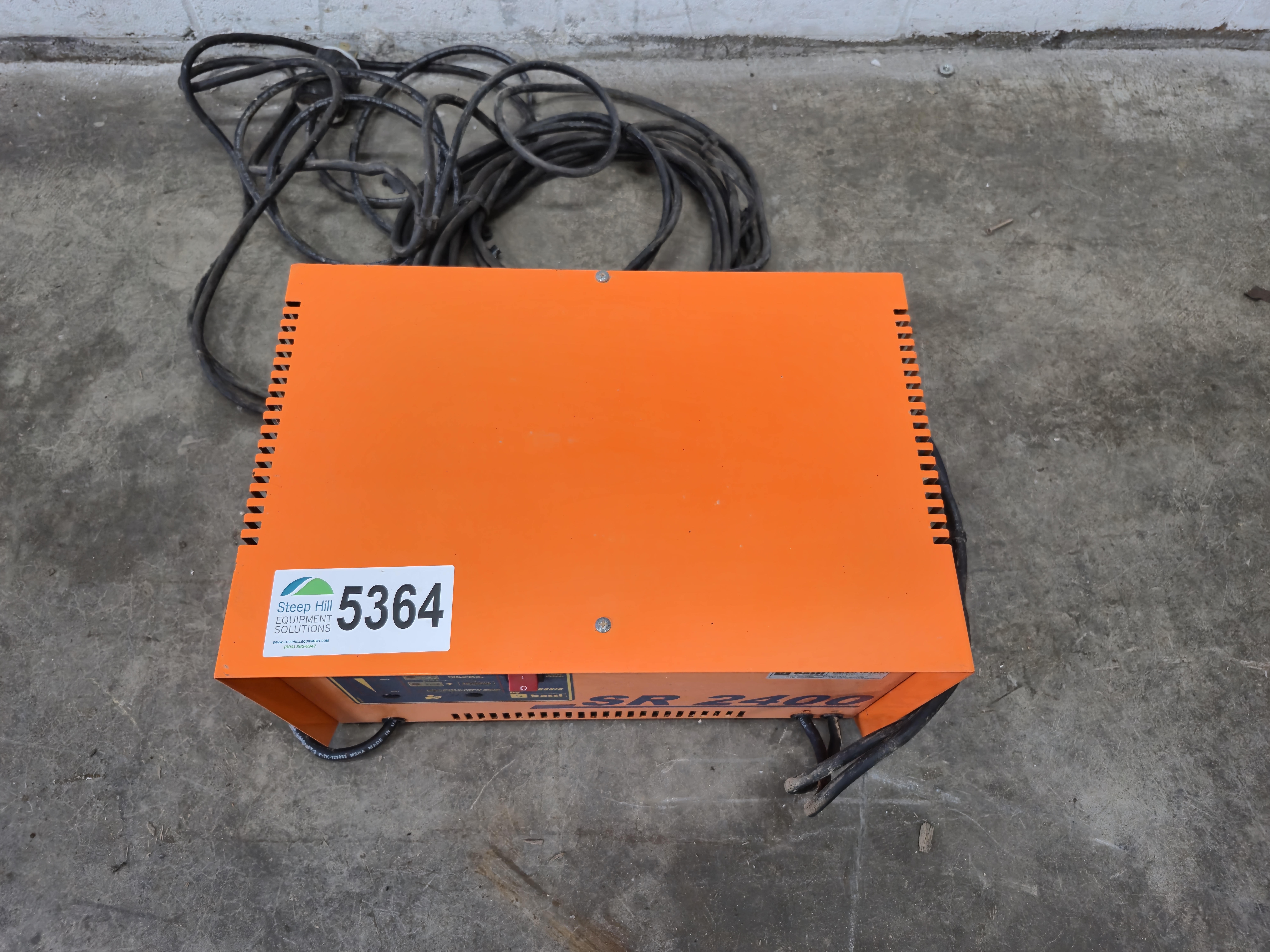 Used Bassi Bruno SR2400 24/60 Industrial Battery Charger