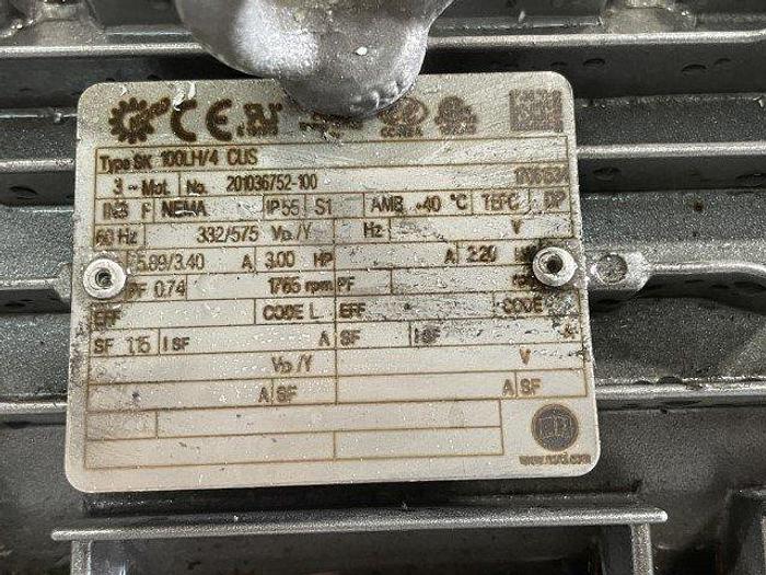 Used Nord In-line Helical Gearmotor