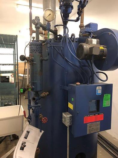 Used Fulton Natural Gas Fired Boiler 20 HP