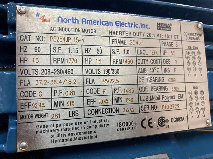 Used Coker Centrifugal Pump with Globe Valve