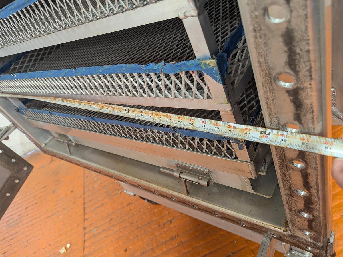 Used Custom Autoclave with Roll-Out Rack