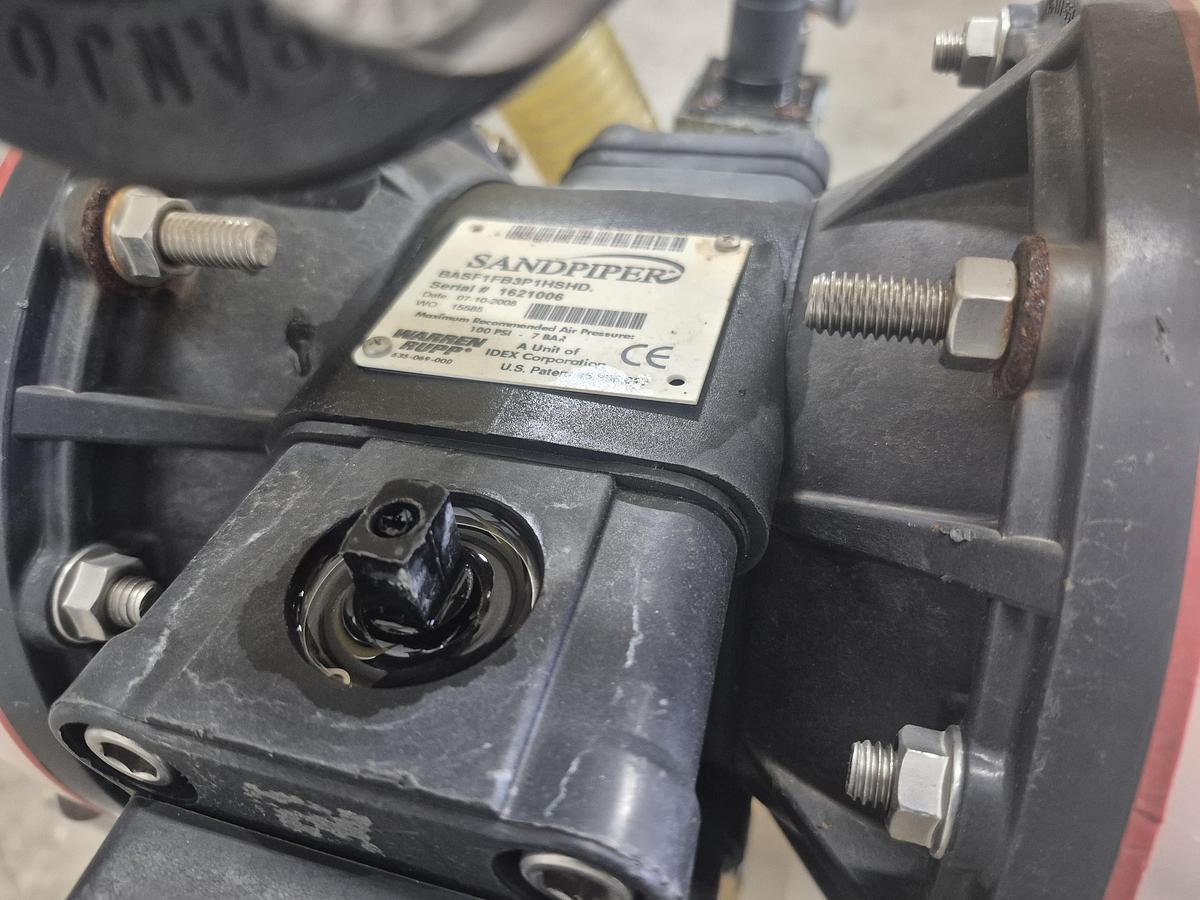 Used Sandpiper Air-Powered Double Diaphragm Pump