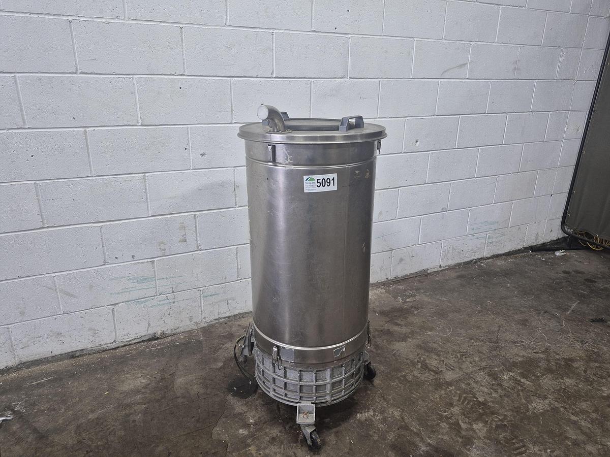 Used Vacuum Canister for Trimmings