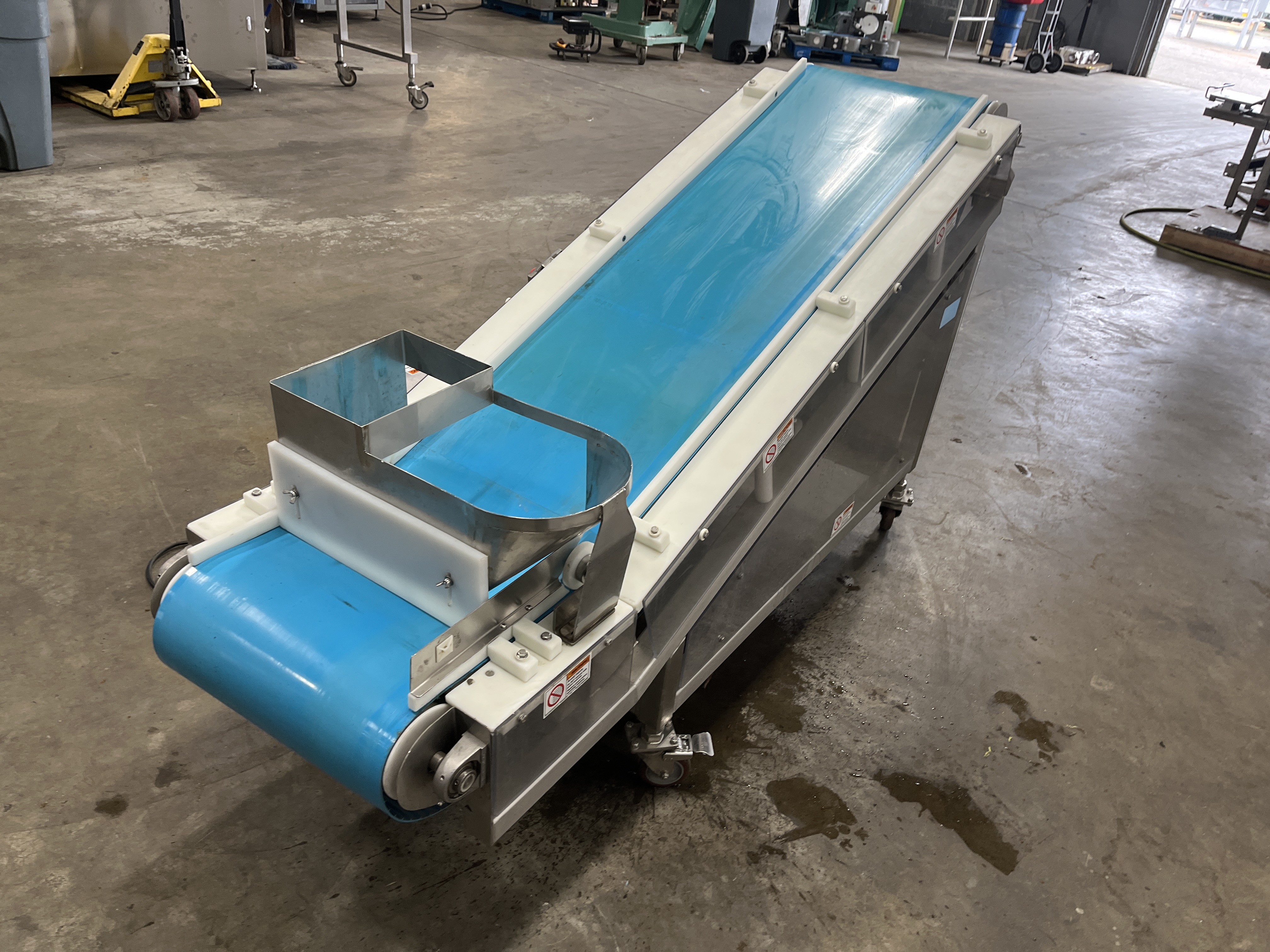 Used SafeLine Incline Conveyor Metal Detector