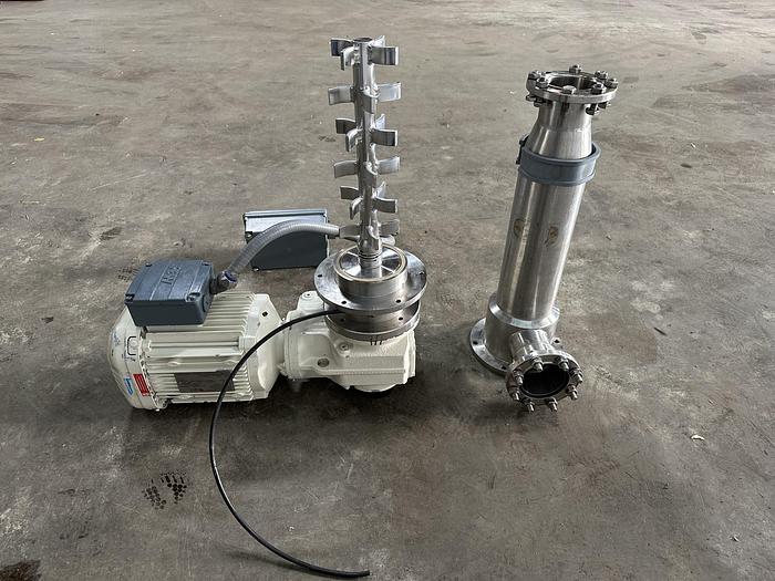 Used 1.5 HP Inline Mixer