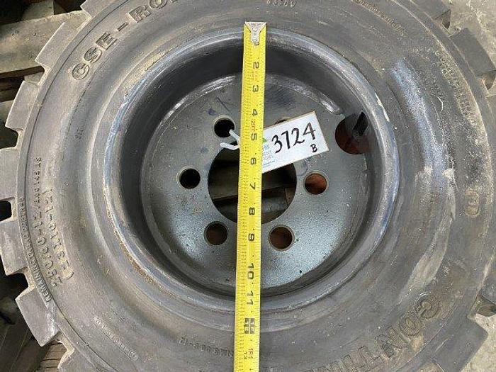 Used Continental CSE-Robust SC18 Forklift Tires (4)