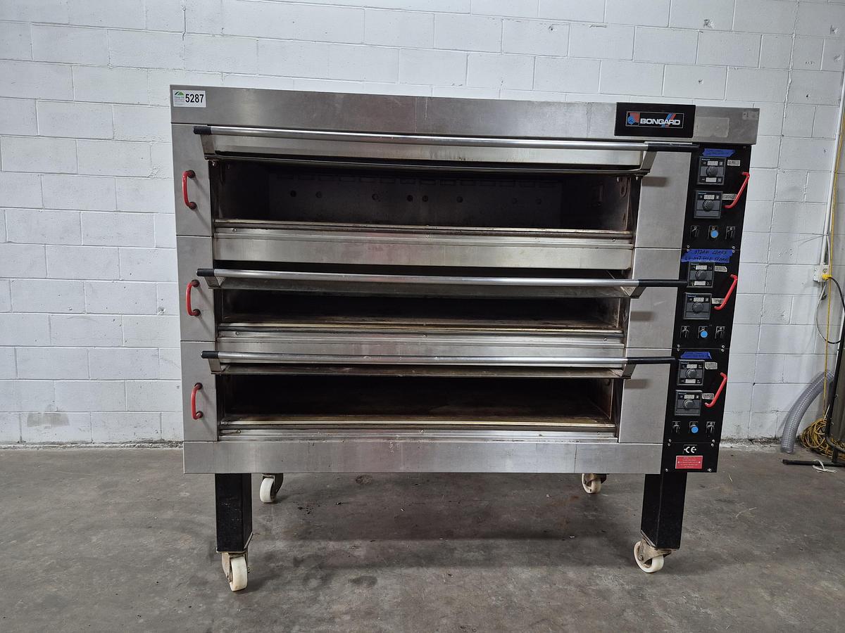 Used Bongard M3I 4-Deck Commercial Electric Oven