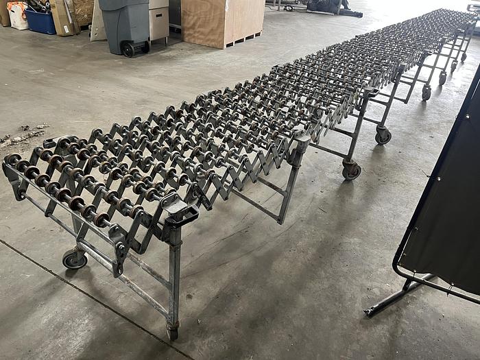 Used NestaFlex 376 Flexible Roller Conveyor
