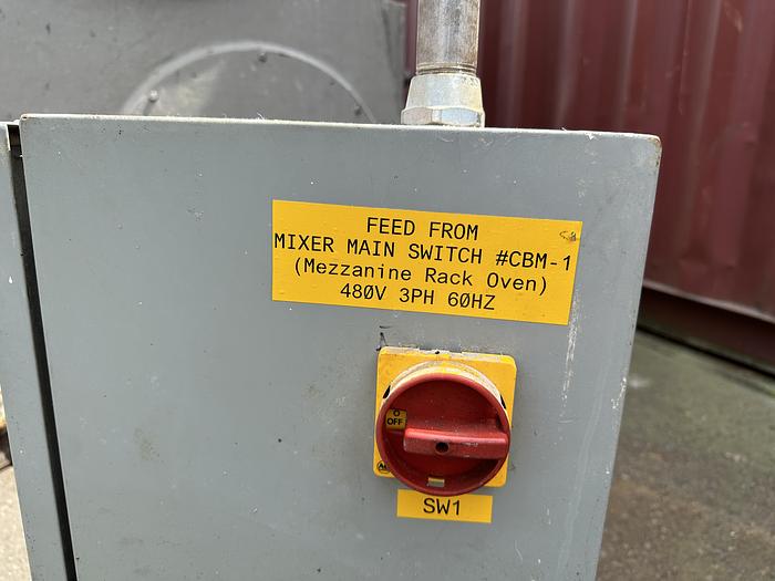 Used PBF Engineering Horizontal Dough Mixer 