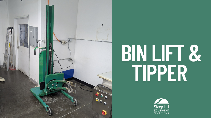 Used Bin Lift and Tipper (3 Available)