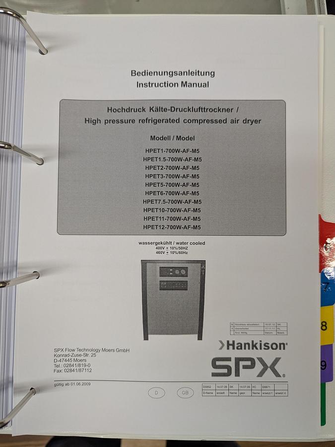 Used Compresseurs François CE6 Air Compressor