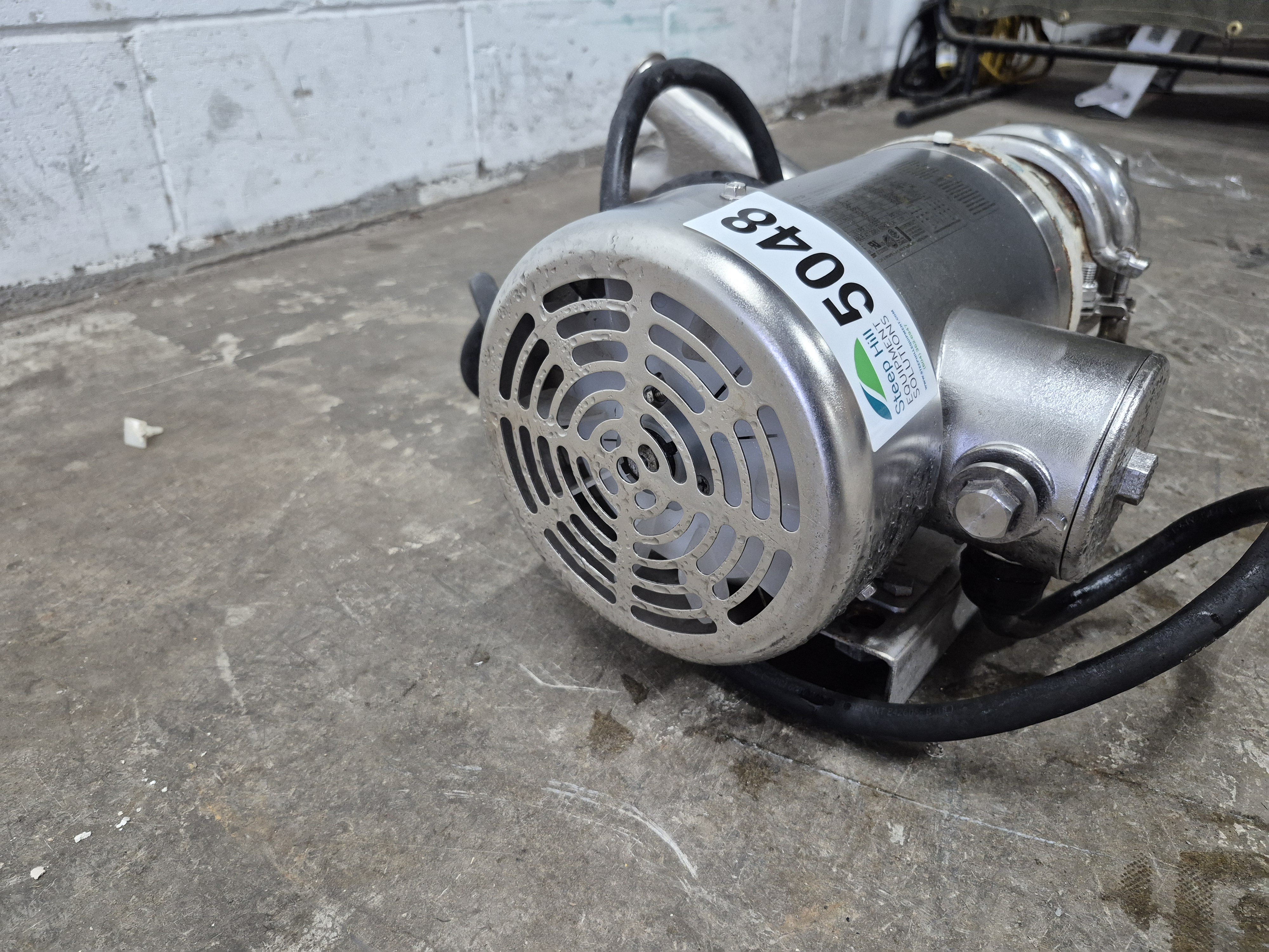 Used SS 1/2 HP Sanitary Centrifugal Pump