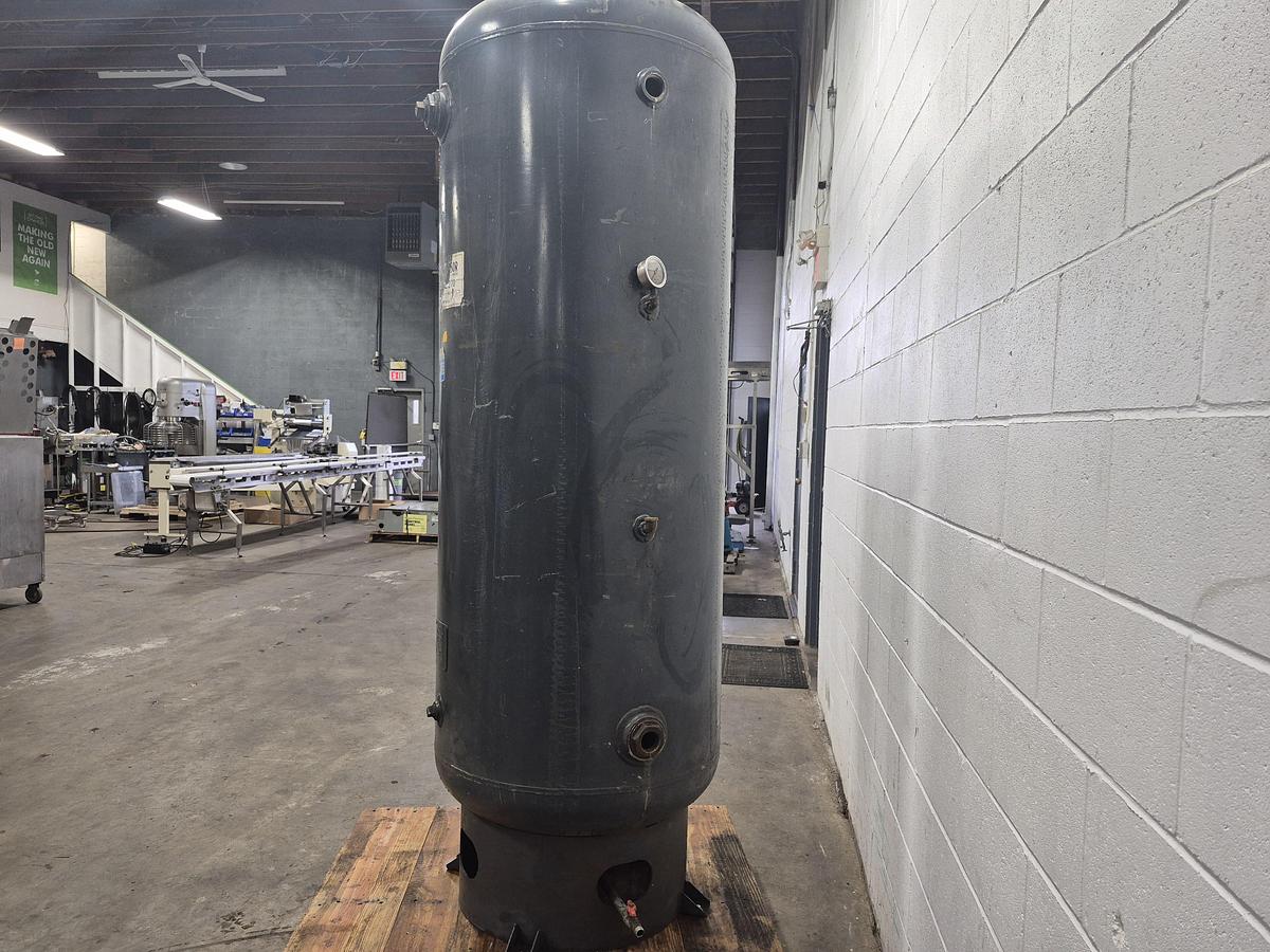Used Manchester 240 Gallon Vertical Air Receiver Tank