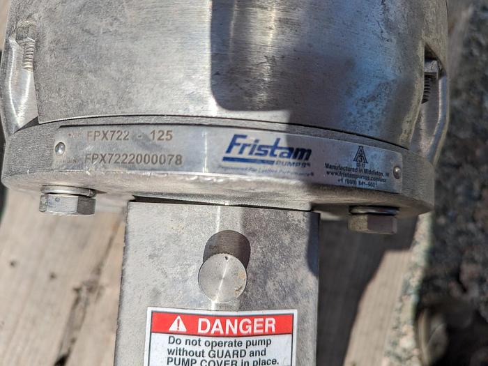 Used Fristam FPX722 Centrifugal Pump