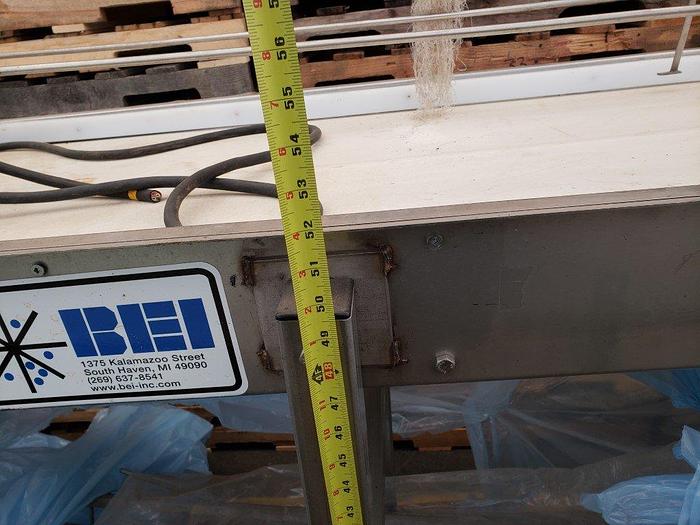 Used BEI 10' Flat Belt Conveyor