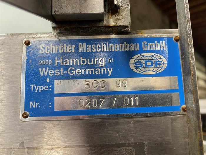 Used Schröter SCC 99 Jacketed Coating Pan