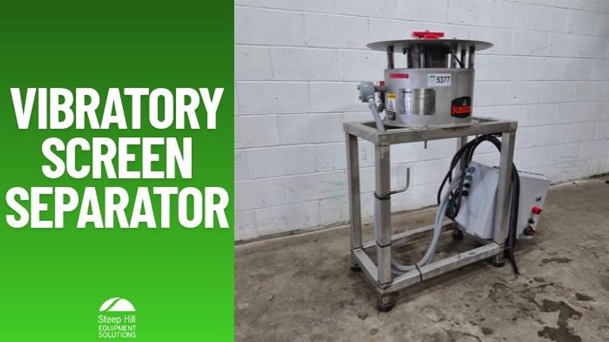 Used 24" Kason Vibrating Screen Separator