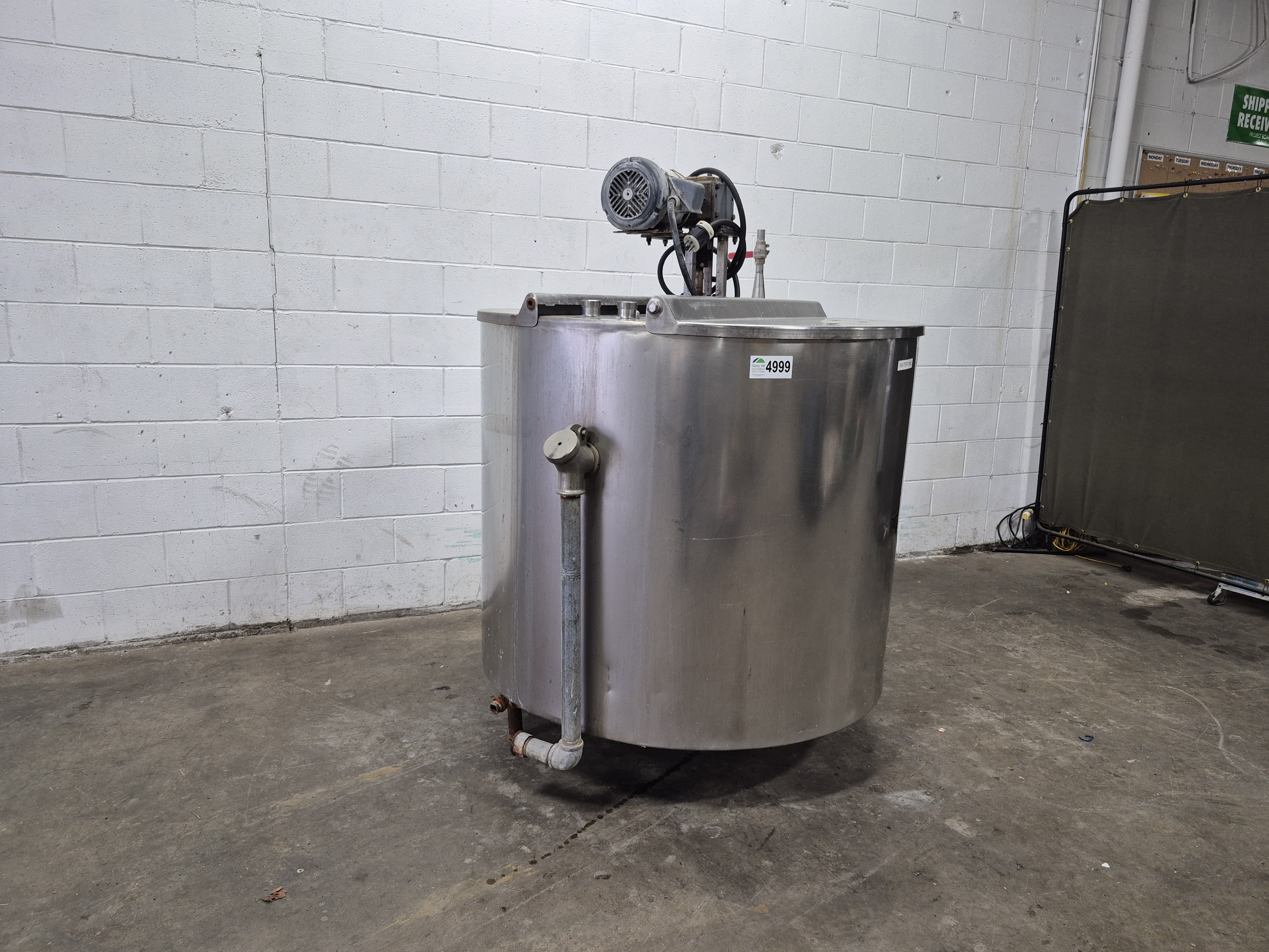 Used 300 Gallon Jacketed Mixing Tank