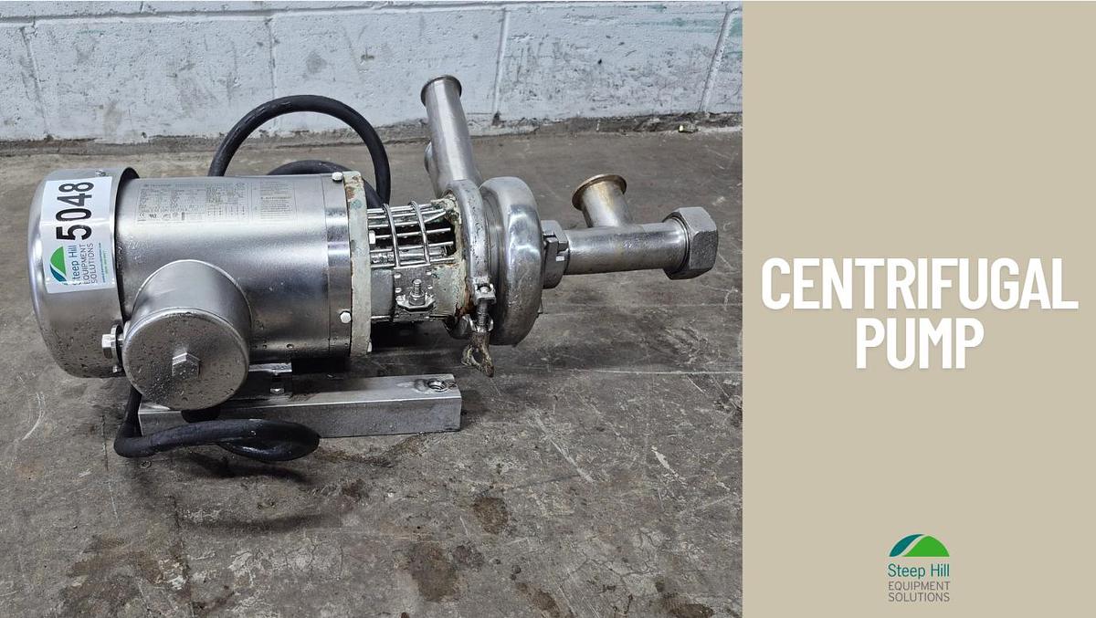 Used SS 1/2 HP Sanitary Centrifugal Pump