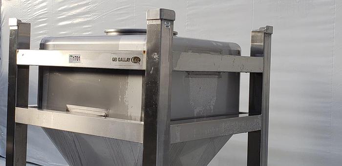 Used GEI Gallay Tote/Powder Tank