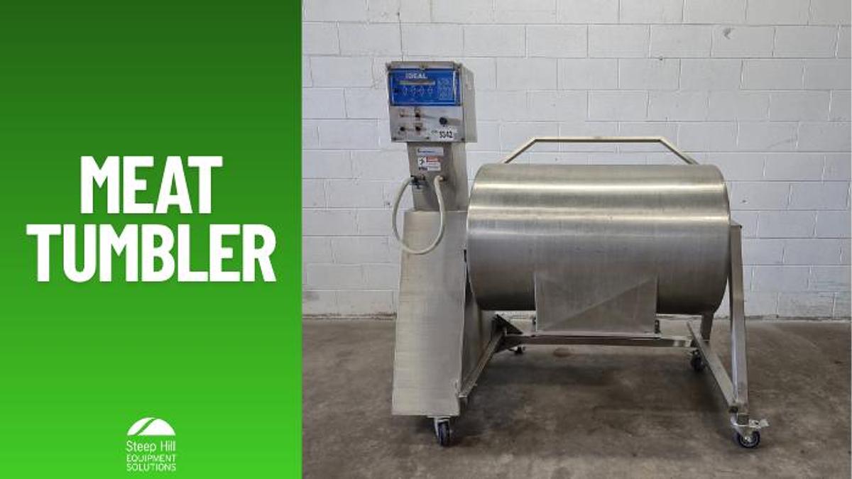 Used Lumar Ideal LU500 500 lb. Commercial Vacuum Tumbler