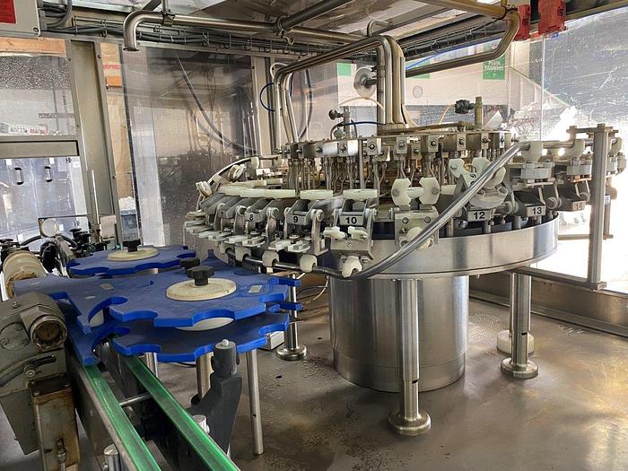 Used AVE Rotary Bottle Rinser