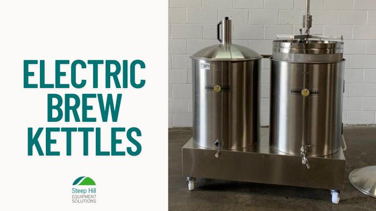 Camurri CB400 Electric Brew Kettles