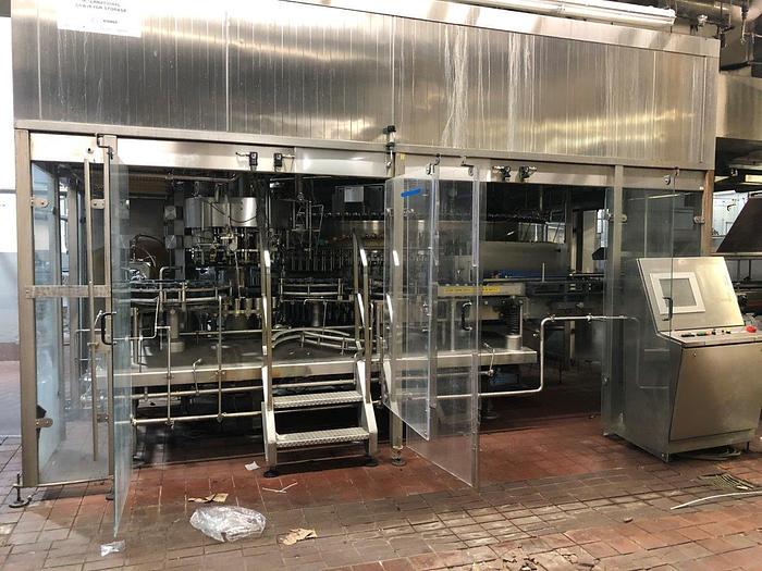 Used Krones Mecafill VKPV 120 Valve Bottle Filler
