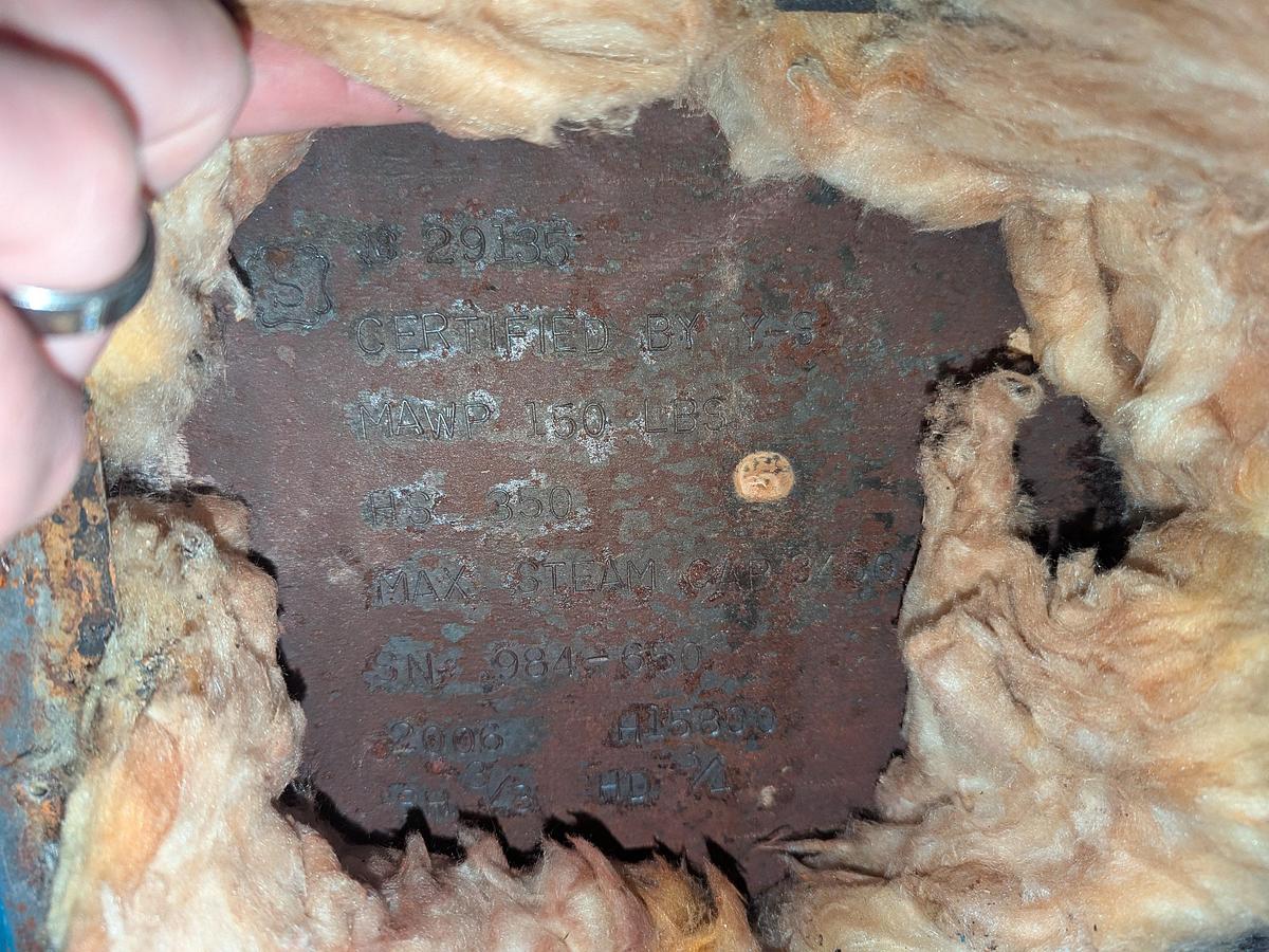 Used York-Shipley-Global Gas-Fired Boiler