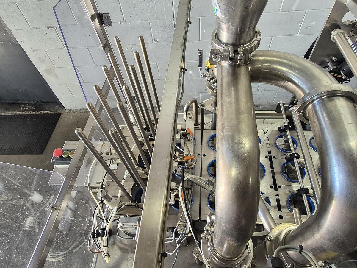 Used Pack Line PXG-3 Linear Cup Filler