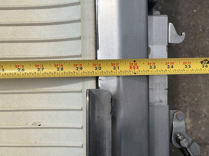 Used A.B. McLauchlan Cleated Incline Conveyor