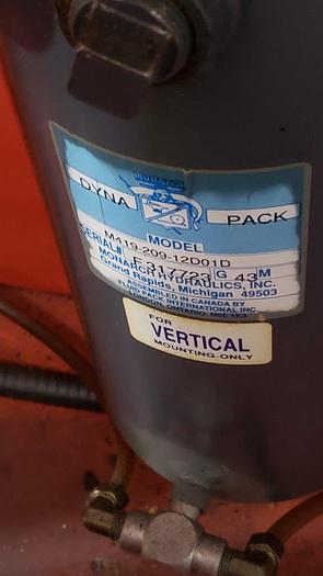 Used Mahaffy LLD49 Tote Dumper