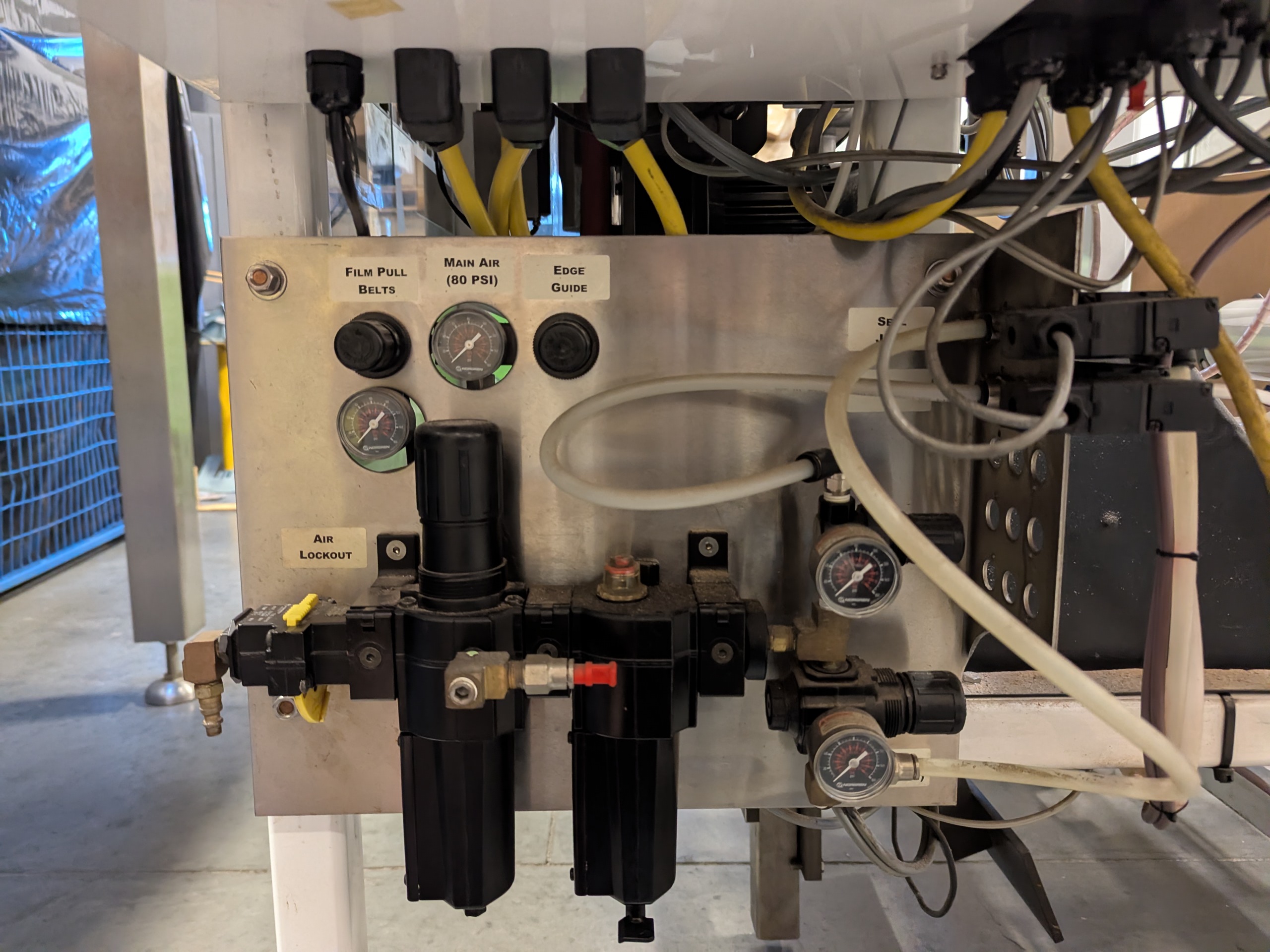 Used Matrix 916R Bagger with Platform and 10 Head Scale