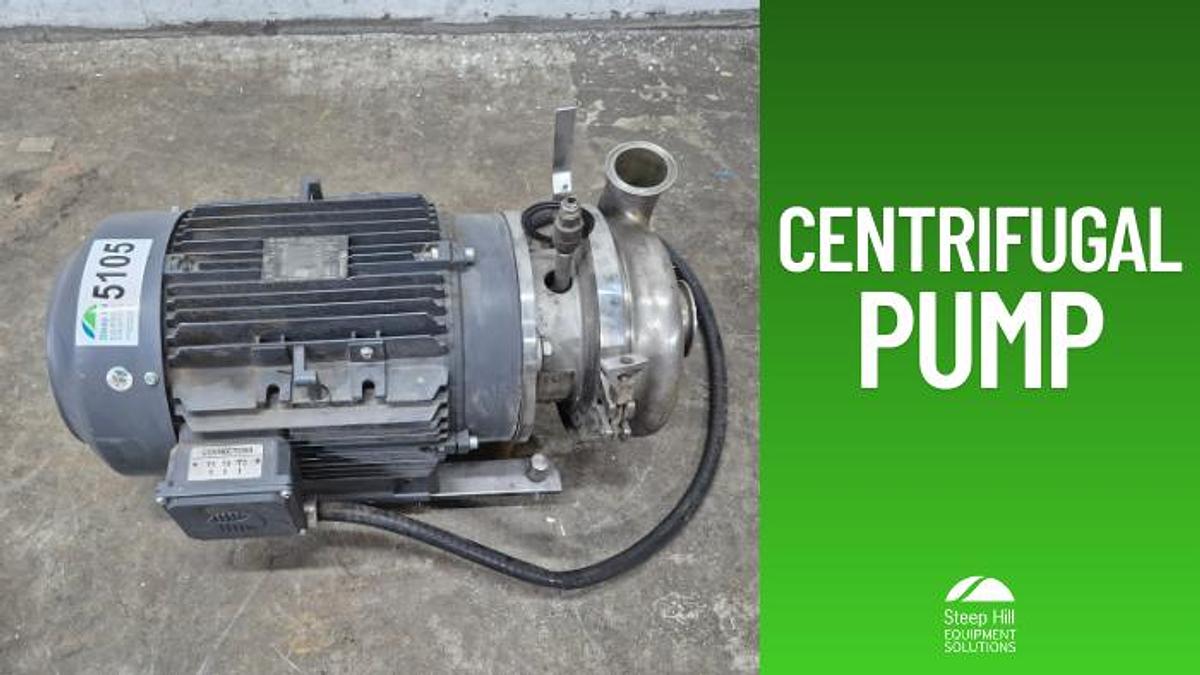 Used Waukesha 2065 Sanitary Centrifugal Pump