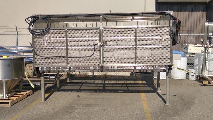Used 10’ Wide SS Unloading Conveyor