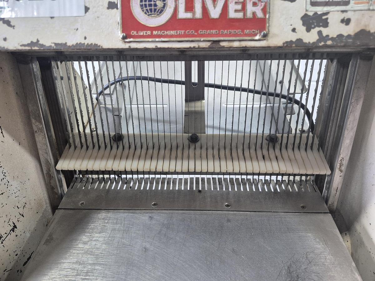 Used Oliver 797G Bread Slicer & Air Bagger
