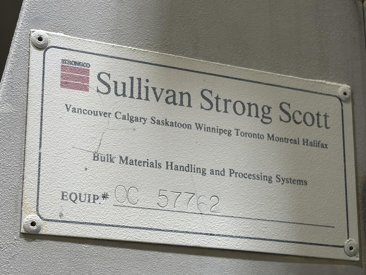Used Sullivan Strong Scott 70 Cubic Foot Horizontal Ribbon Mixer