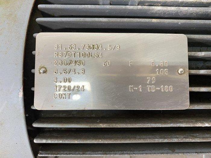 Used SEW Eurodrive 3 Hp Helical Gear Motor