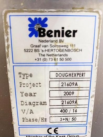 Used Benier DoughExpert 5-Pocket Divider