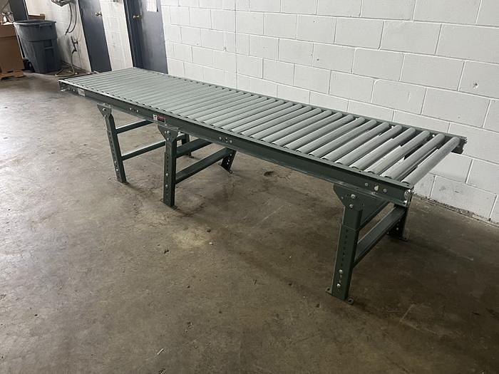 Used 10' Gravity Roller Conveyor