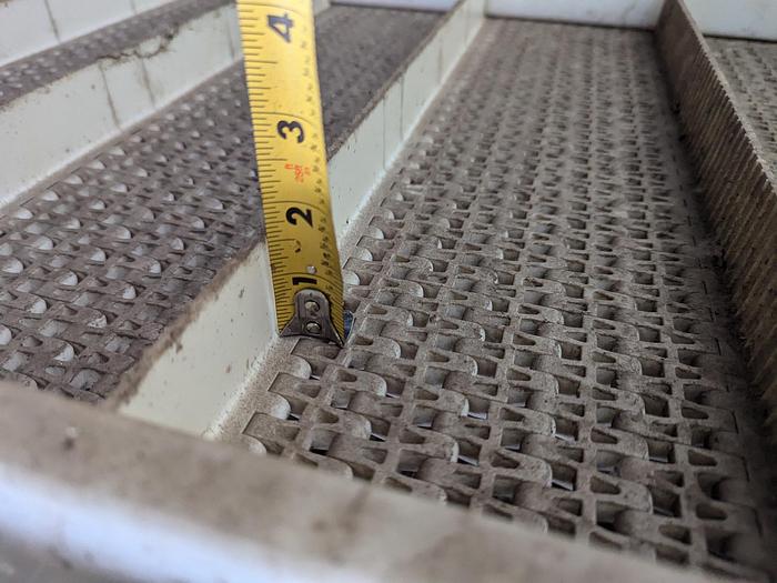 Used Dewatering Incline Modular Conveyor