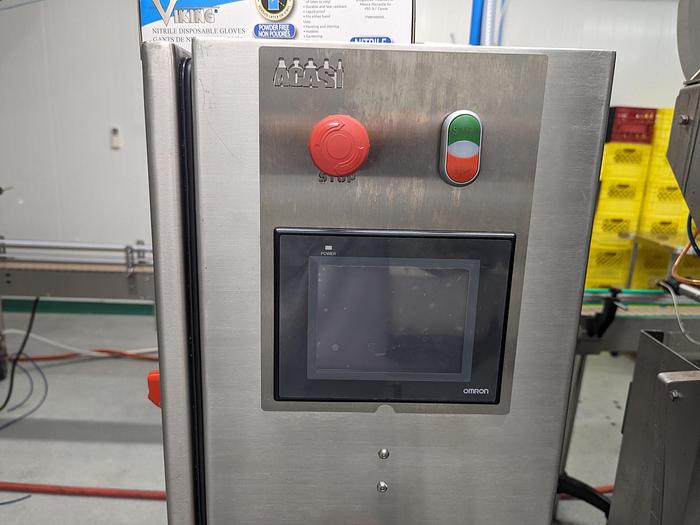 Used Acasi 8-Head Piston Filler & Inline Capper