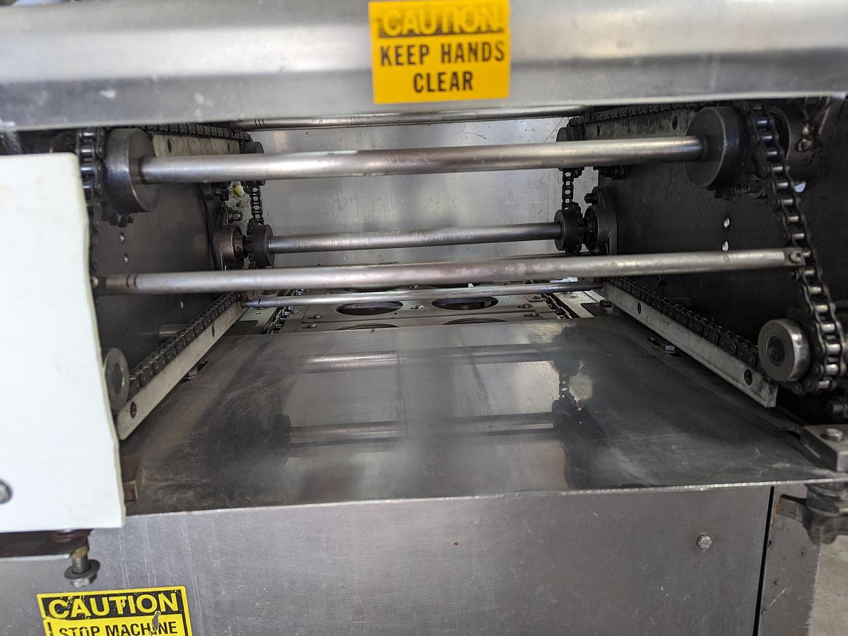 Used Modern Packaging 2 Lane Cup Filler