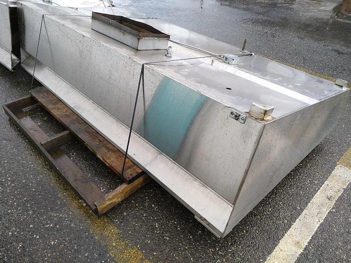 Used 25' Stainless Steel Hood Vent