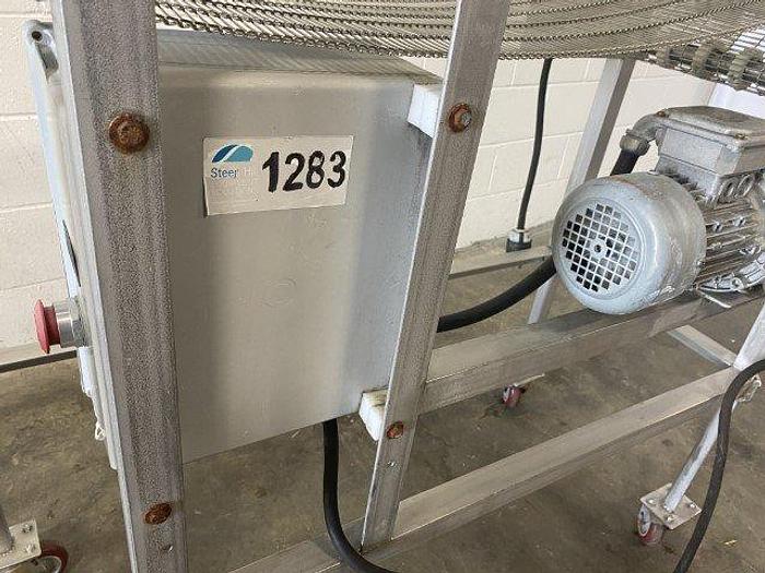 Used 6' SS Wire Conveyor