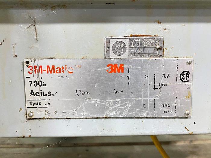Used 3M-Matic 700a Adjustable Case Sealer