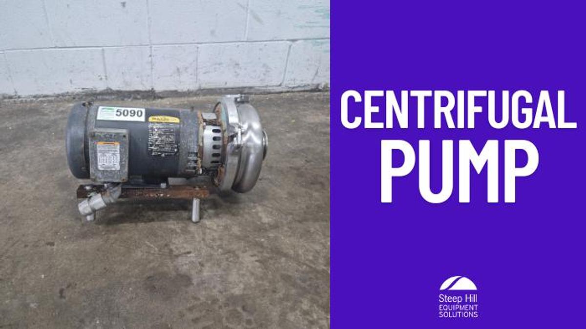 Used Waukesha 2065 Sanitary Centrifugal Pump