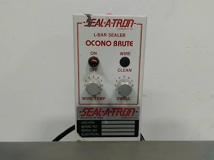 Used Seal-a-Tron L-bar Sealer and Heat Tunnel